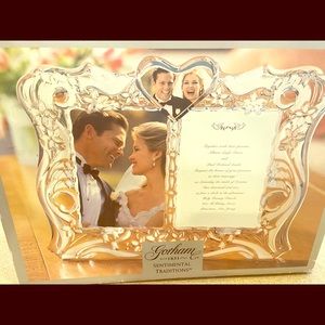 Still in the box-Crystal Picture Frame